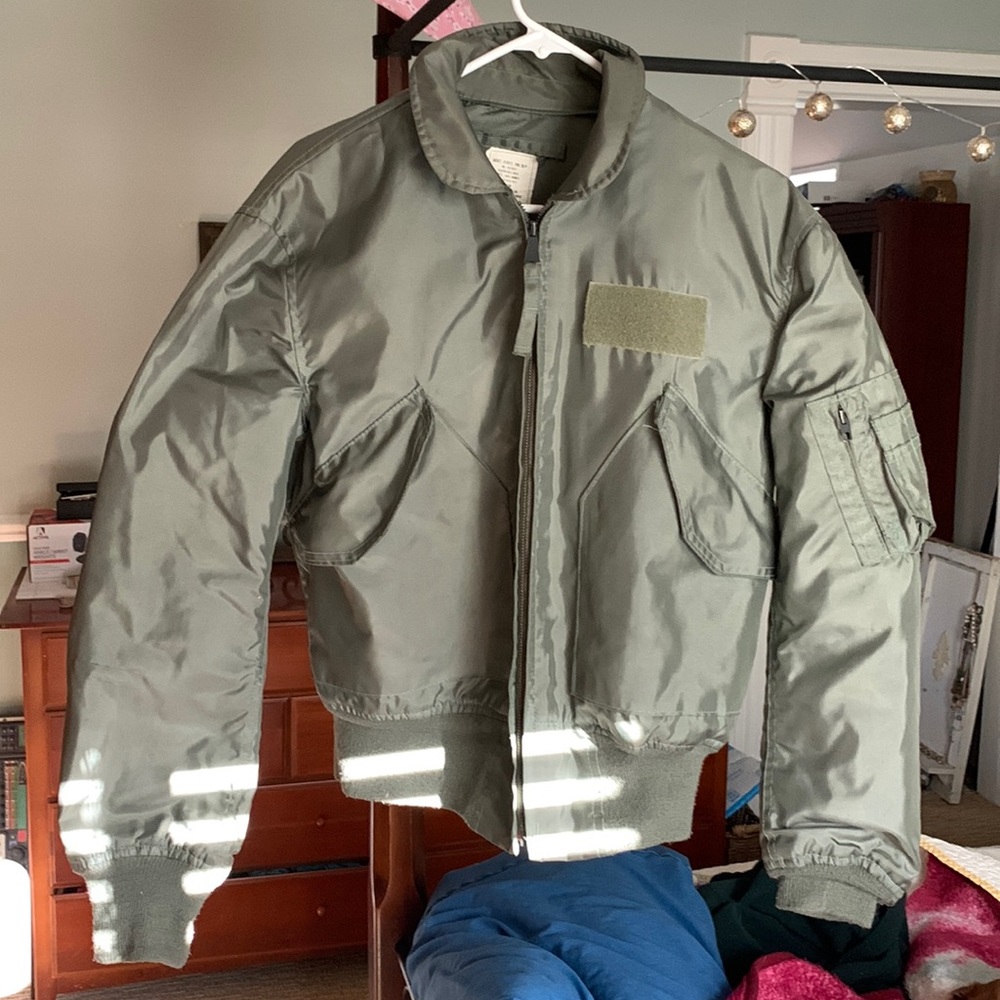 Original issue winter weight nomex flight jacket.